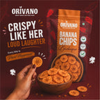 Barbecue Flavoured Banana Chips 100g