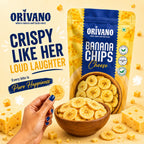 Cheese Flavoured Banana Chips 100g X 2 Pack