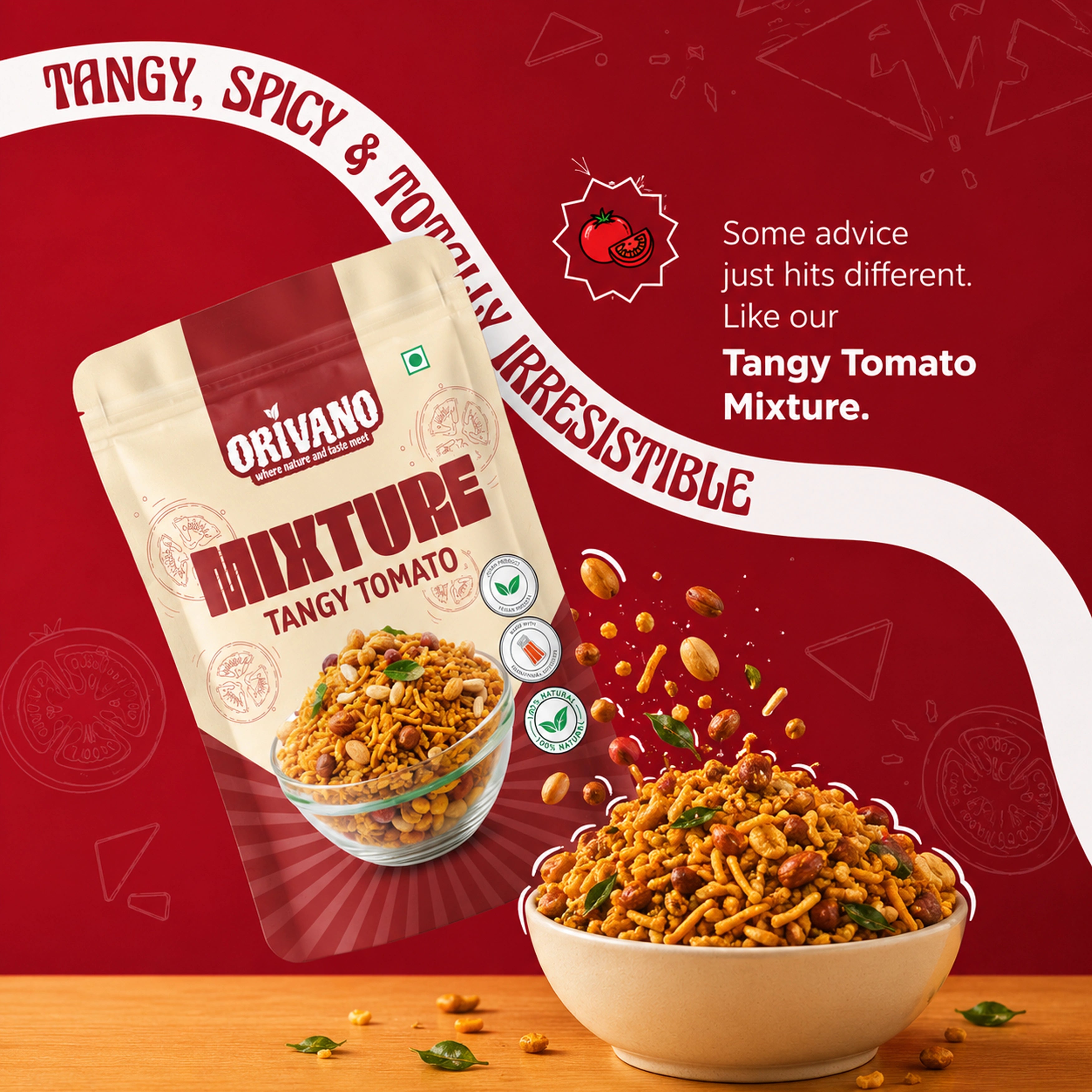 Tangy Tomato Mixture 100g 3 Pack