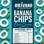 Onion Creamy Flavoured Banana Chips 100g